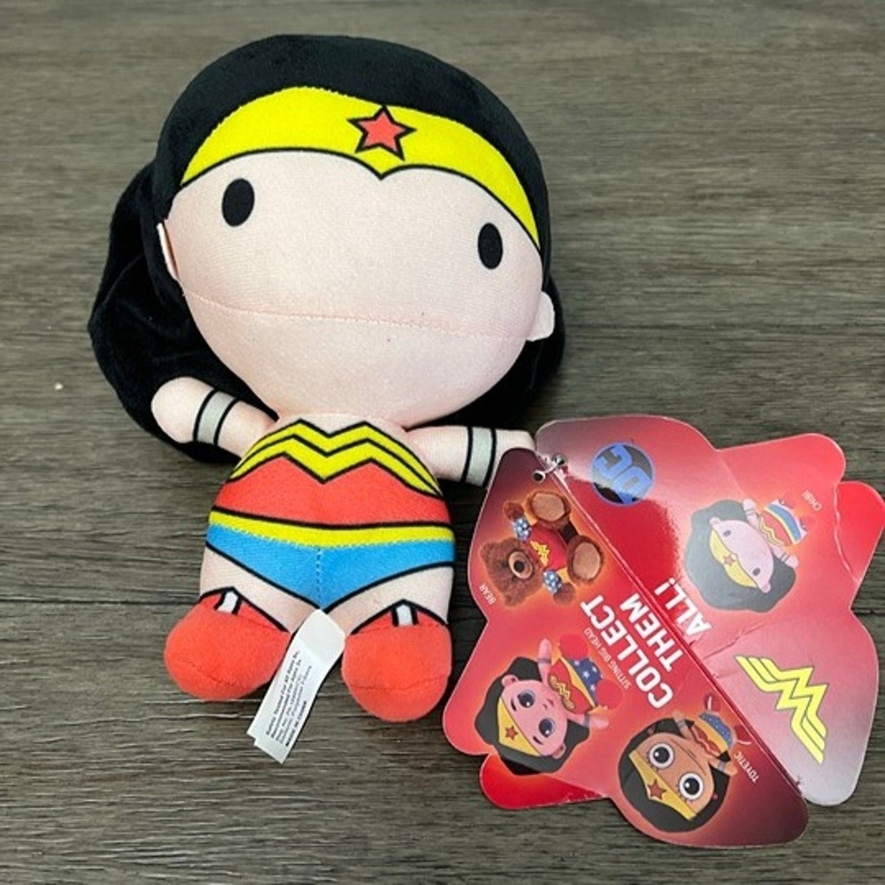 Justice League Wonder Woman Chibi Plush DC Comics Superhero Toy Factory 2020 NWT